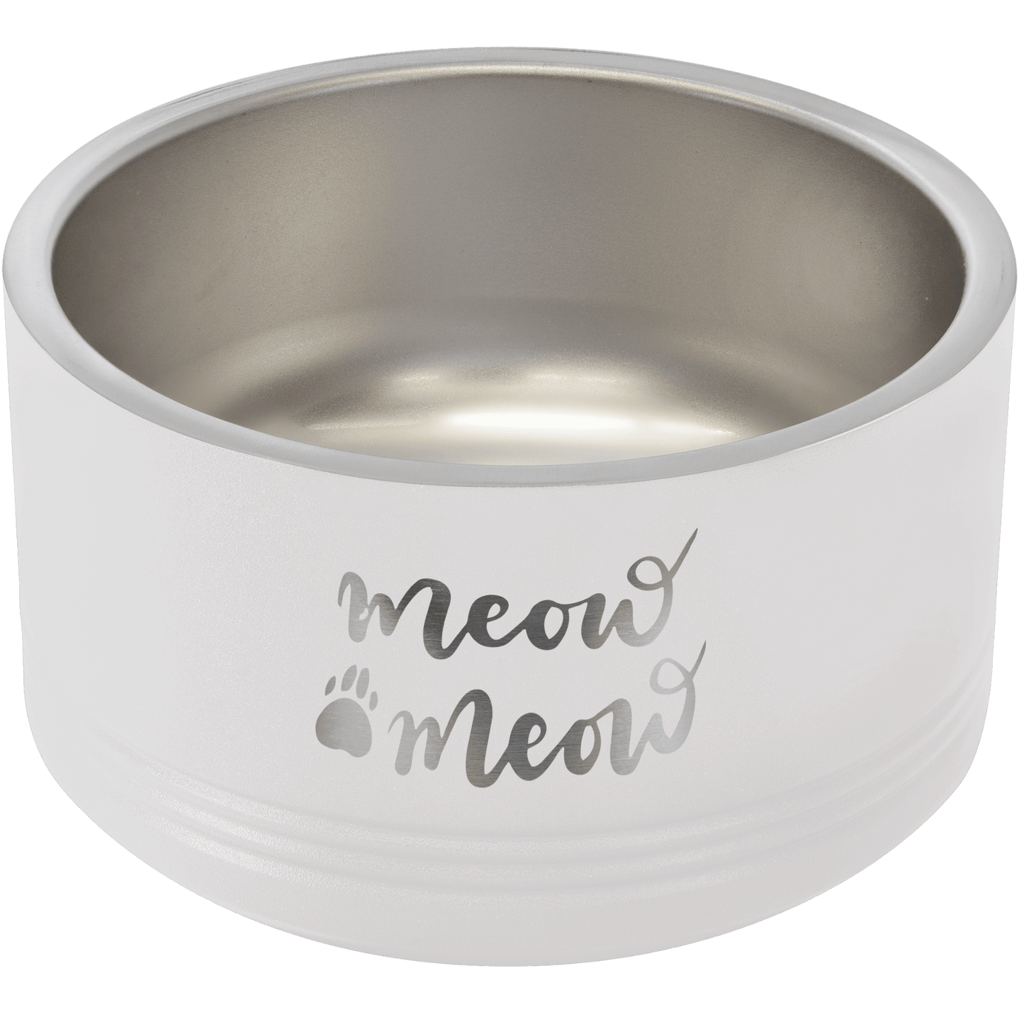White Polar Camel 18 oz. Small Pet Bowl