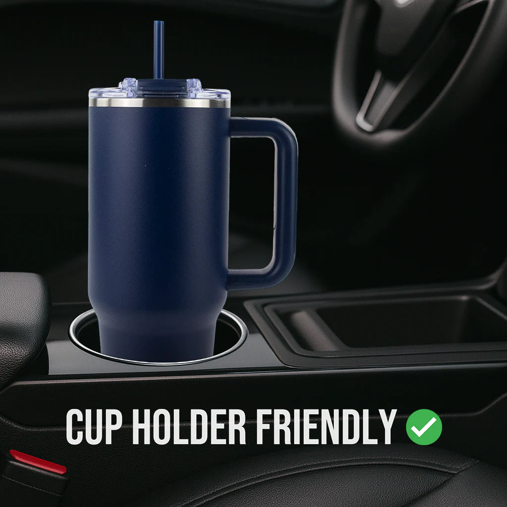 Personalizable 40oz Powder CoatedTumbler