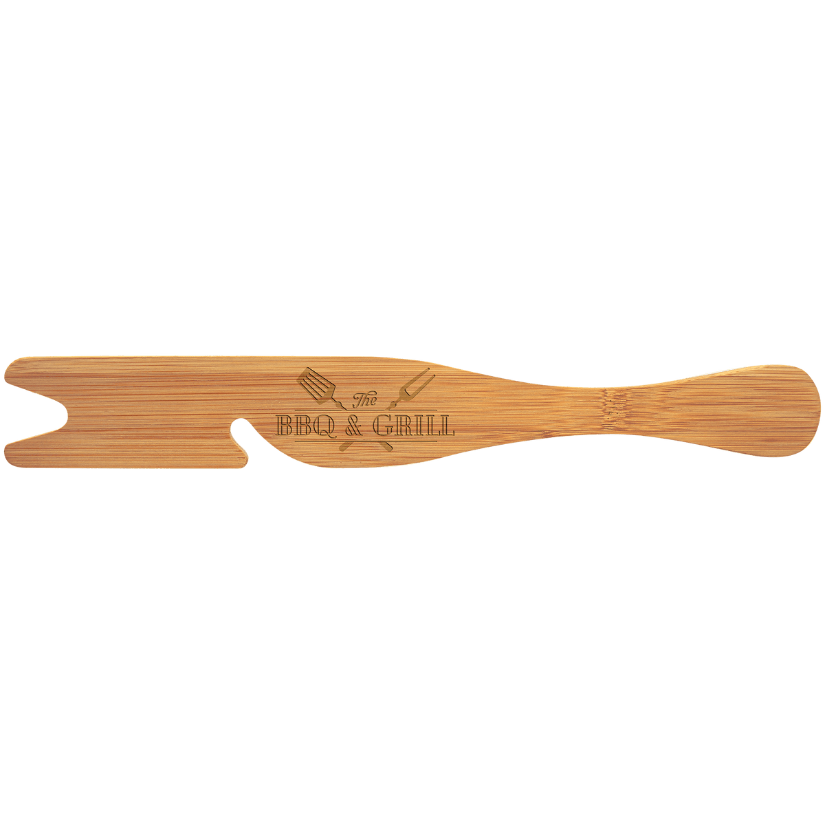 14" Bamboo Oven Rack Tool