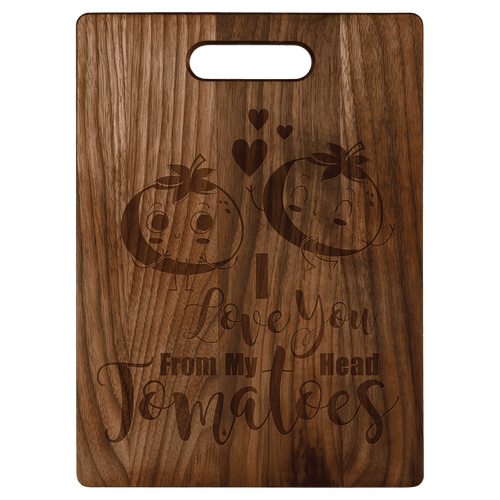 13 3/4" x 9 3/4" Walnut Cutting Board