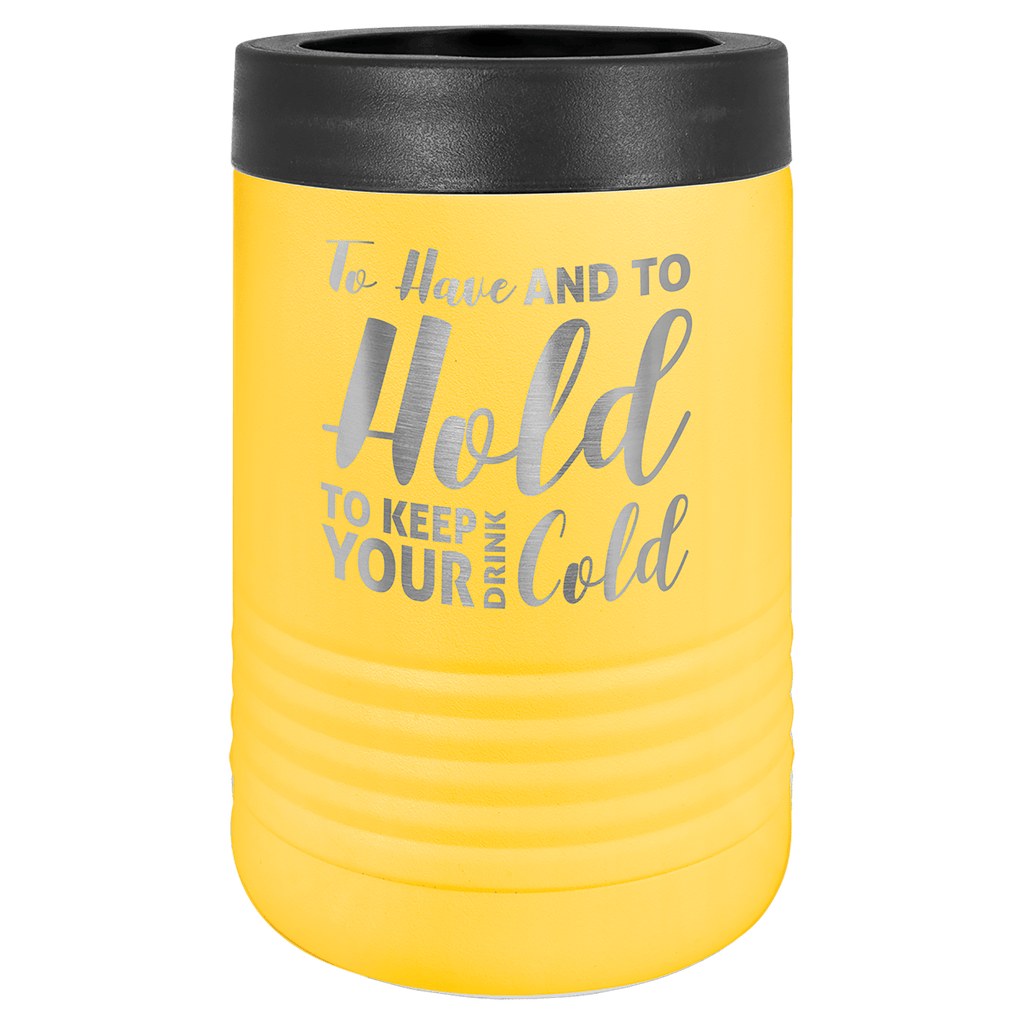 Yellow Stainless Steel Polar Camel Vacuum Insulated Beverage Holder