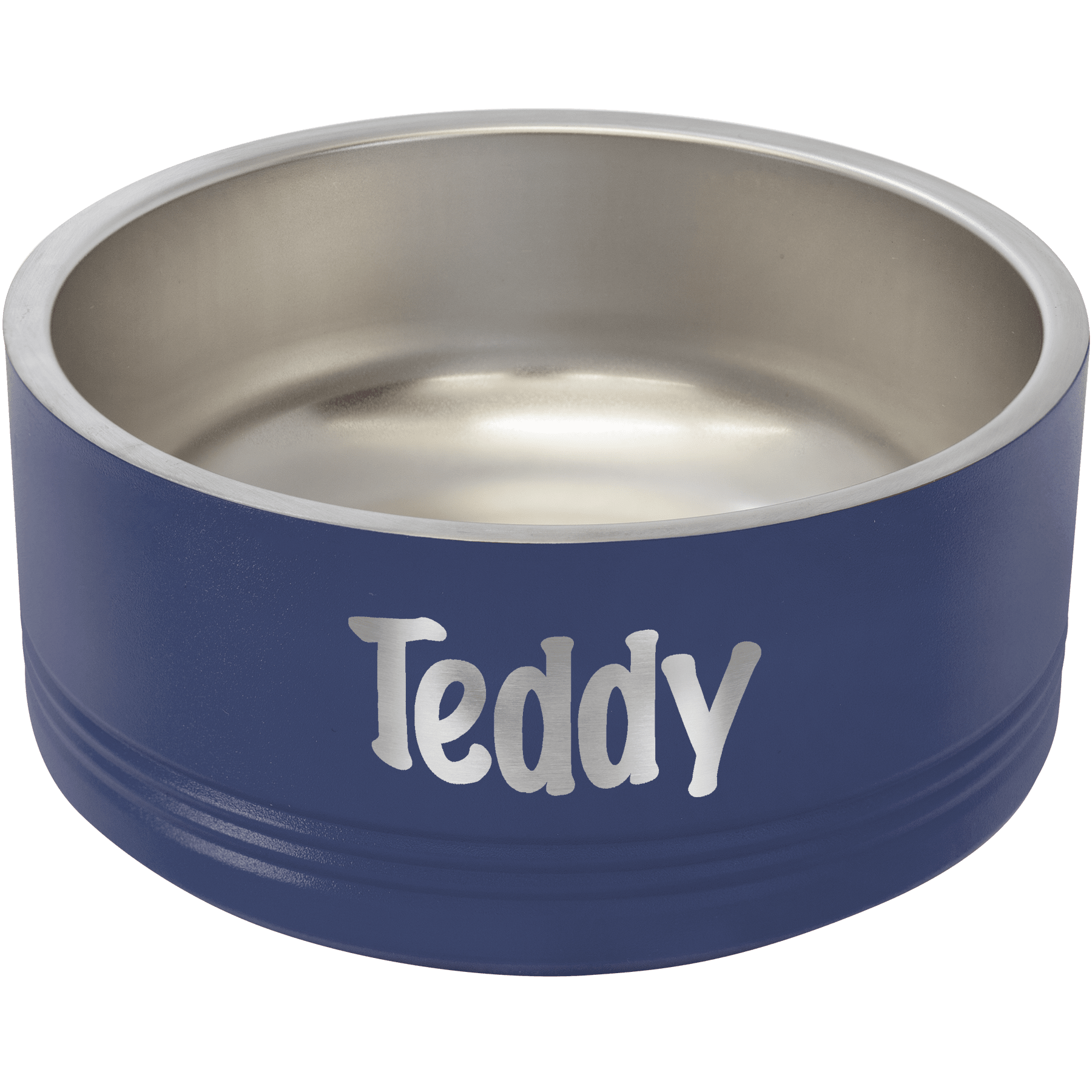 Navy Blue Polar Camel 32 oz. Medium Pet Bowl