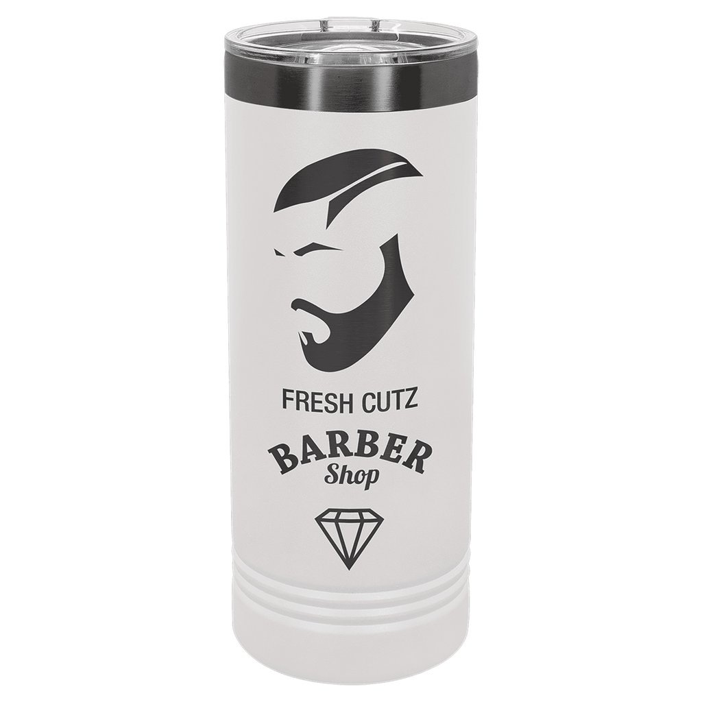 White/Ghost Black Polar Camel 22 oz. Skinny Tumbler