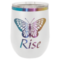 White/Prism Polar Camel 12 oz. Stemless Wine Tumbler