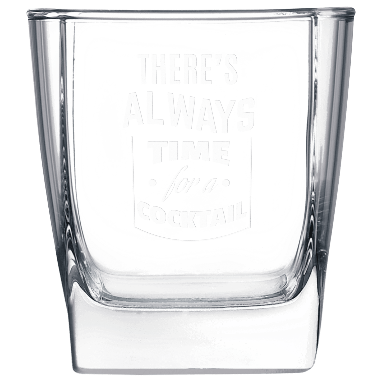 Polar Camel 10 1/2 oz. Square On The Rocks Glass